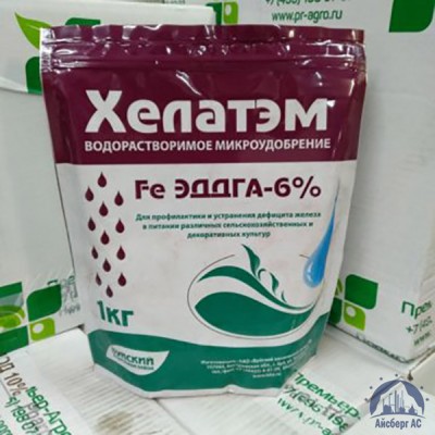 Удобрение ХЕЛАТЭМ Fe 6 Fe EDDHA (ЭДДГА) 6 % купить в Минске