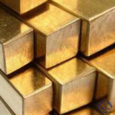 Квадрат латунный 3,5х3,5 мм ЛМЦ58-2 ГОСТ 2060 купить в Минске
