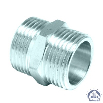 Ниппель нержавеющий Ду 15 1/2'' AISI 316 купить в Минске