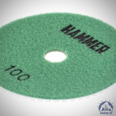 Диск полировальный алмазный 125 мм P100 HAMMER, 206-212 купить в Минске