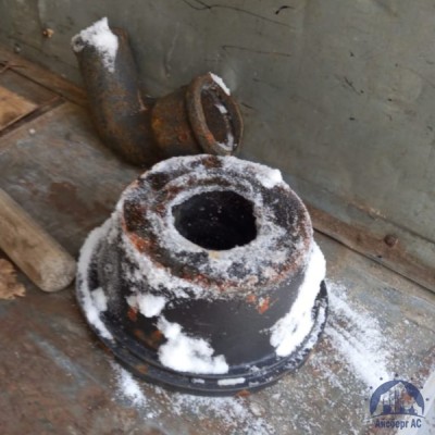 Трап чугунный Ду 100 вертикальный купить в Минске