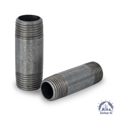 Бочонок стальной оцинкованный Ду 15 1/2'' L=55мм ГОСТ 3262-75