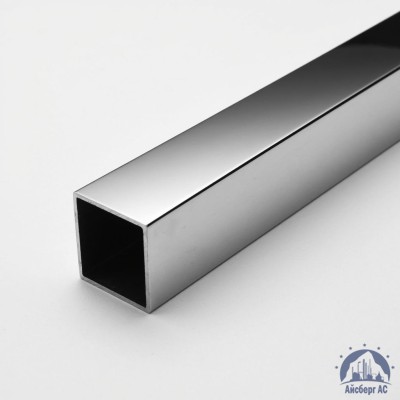 Труба нержавеющая квадратная 100х100х2 мм матовая AISI 304 DIN 2395 купить в Минске