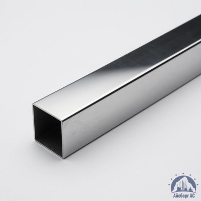 Труба нержавеющая квадратная 30х30х1,5 мм зеркальная AISI 304 DIN 2395 купить в Минске