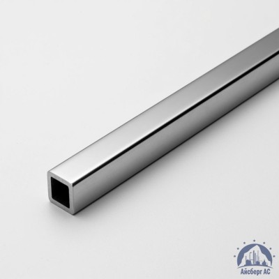 Труба нержавеющая квадратная 15х15х1,5 мм зеркальная AISI 304 DIN 2395 купить в Минске