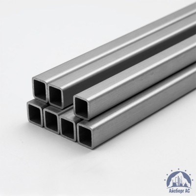 Труба нержавеющая квадратная 10х10х1 мм матовая AISI 304 DIN 2395 купить в Минске