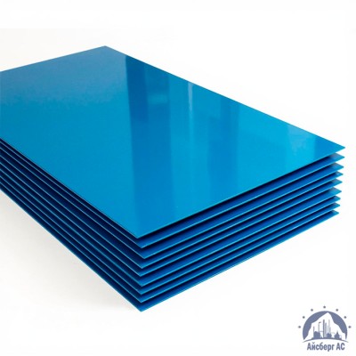 Лист с полимерным покрытием 2х1250х2500 мм RAL 5012 купить в Минске