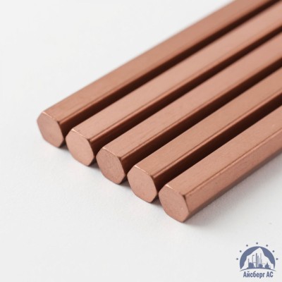 Шестигранник медный 10 мм М2 ГОСТ 1535-2016 купить в Минске