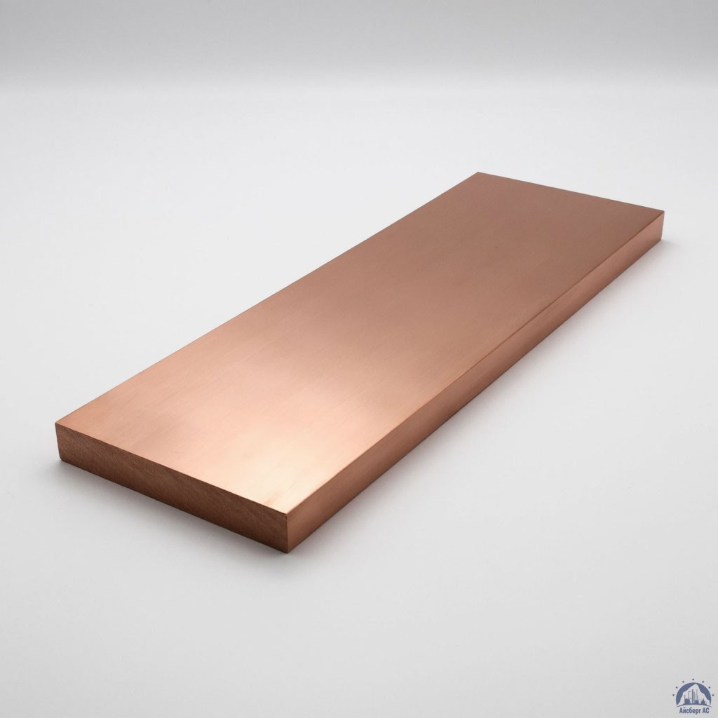 Плита медная 100х600х1500 мм ГПРХХ М3 ГОСТ 1173-2006