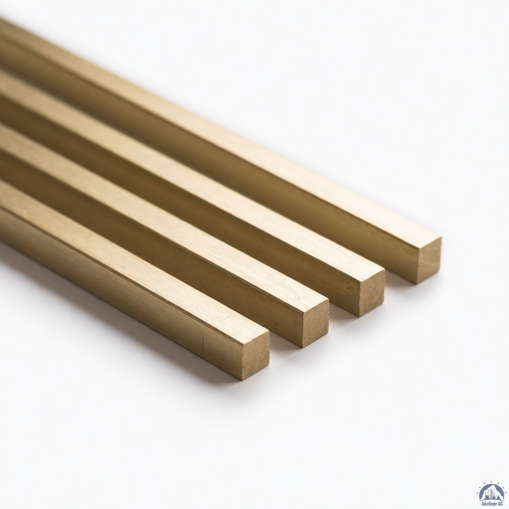 Квадрат латунный 10х10 мм ЛАЖ60-1-1 ГОСТ 2060