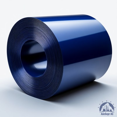 Рулон с полимерным покрытием 0,35х1250 мм RAL 5002 купить в Минске