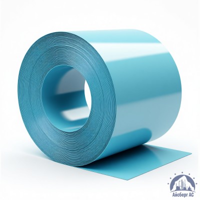 Рулон с полимерным покрытием 0,35х1250 мм RAL 5012 купить в Минске