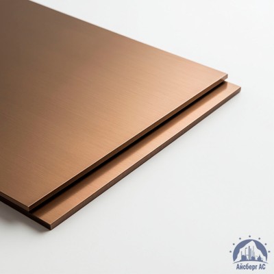 Плита бронзовая 14х600х1500 мм БрА9Мц2Л купить в Минске