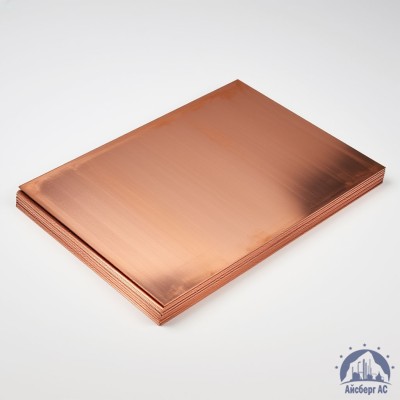 Плита медная 97х600х1500 мм ГПРХХ М2 ГОСТ 1173-2006 купить в Минске