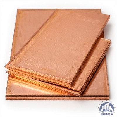 Плита медная 97х600х1500 мм ГПРХХ М1ф ГОСТ 1173-2006 купить в Минске