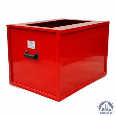 Ящик металлический пожарный объём 0,3 м³ купить в Минске