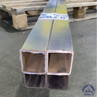 Труба нержавеющая профильная 40х40х3,0 мм матовая 08Х18Н10 купить в Минске