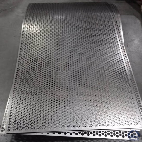 Лист перфорированный Qg 8,0-10,0-20,0 1х1000х2000 мм стальной