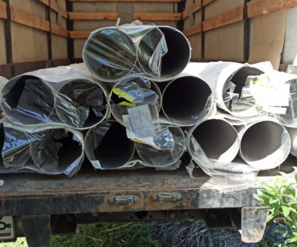 Труба оцинкованная электросварная 168х5 мм ГОСТ 10704-91