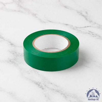 Лента изоляционная ПВХ (Полимерпак) 20 мм зеленая купить в Минске
