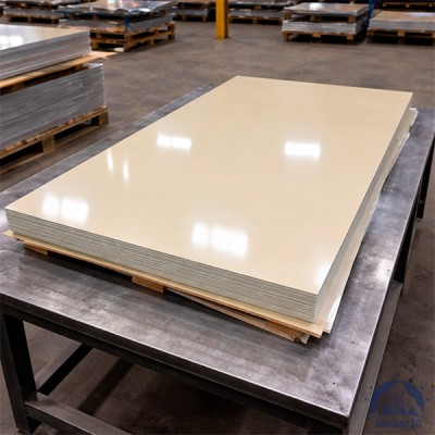 Лист с полимерным покрытием 0,35х1250х2500 мм RAL 1014 купить в Минске