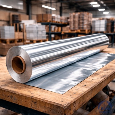 Алюминиевая фольга 0,025 мм А5М купить в Минске