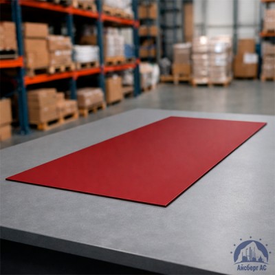 Лист с полимерным покрытием 0,35х1250х2500 мм RAL 3009 купить в Минске