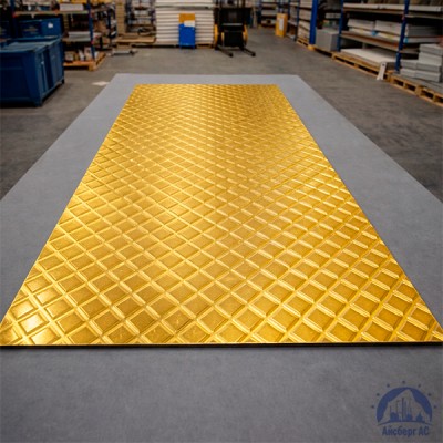 Лист нержавеющий 1,2х1219х2438 мм шлифованная под золото AISI 304 текстурированный купить в Минске