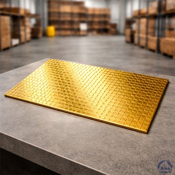 Лист нержавеющий 1,5х1219х2438 мм шлифованная под золото AISI 304 текстурированный