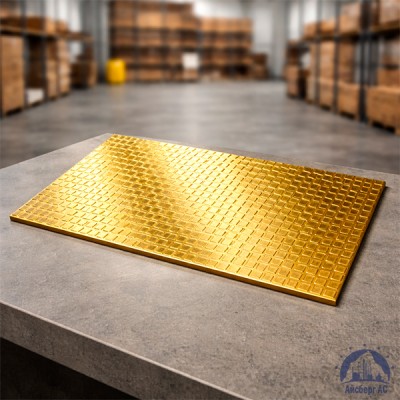 Лист нержавеющий 1,5х1219х2438 мм шлифованная под золото AISI 304 текстурированный купить в Минске