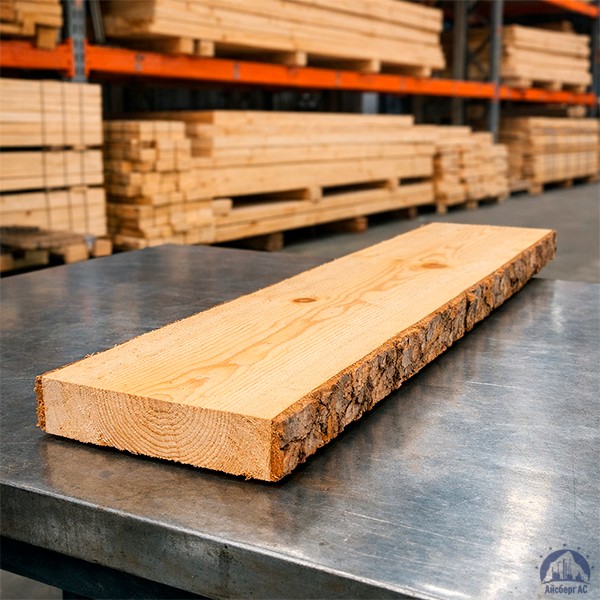 Доска необрезная 25х150 мм лиственница сорт 2