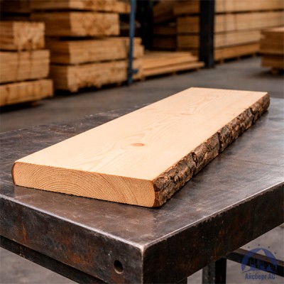 Доска необрезная 25х200 мм лиственница сорт 2 купить в Минске