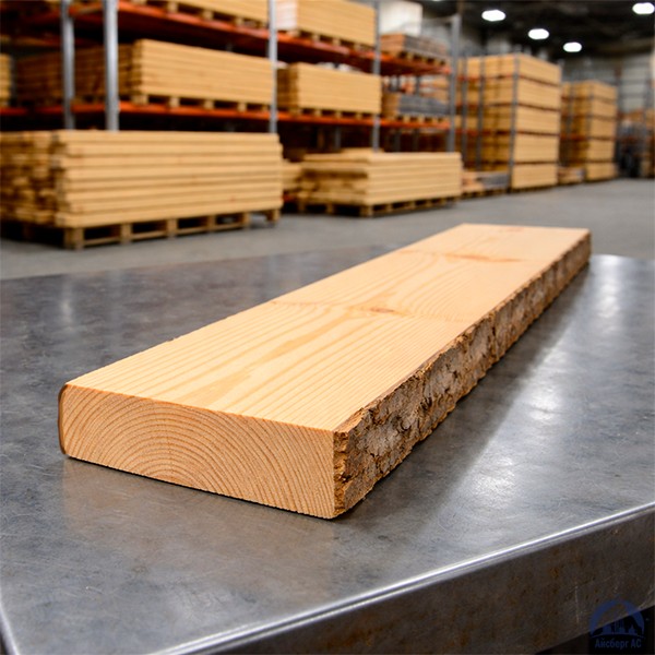 Доска необрезная 30х100 мм лиственница сорт 1