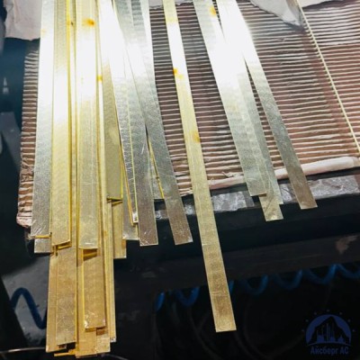 Полоса латунная 10х120 мм Л63 купить в Минске