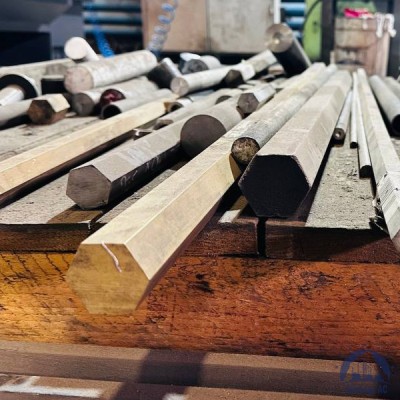 Шестигранник латунный 45 мм ЛС59-1 ГОСТ 2060-2006 купить в Минске
